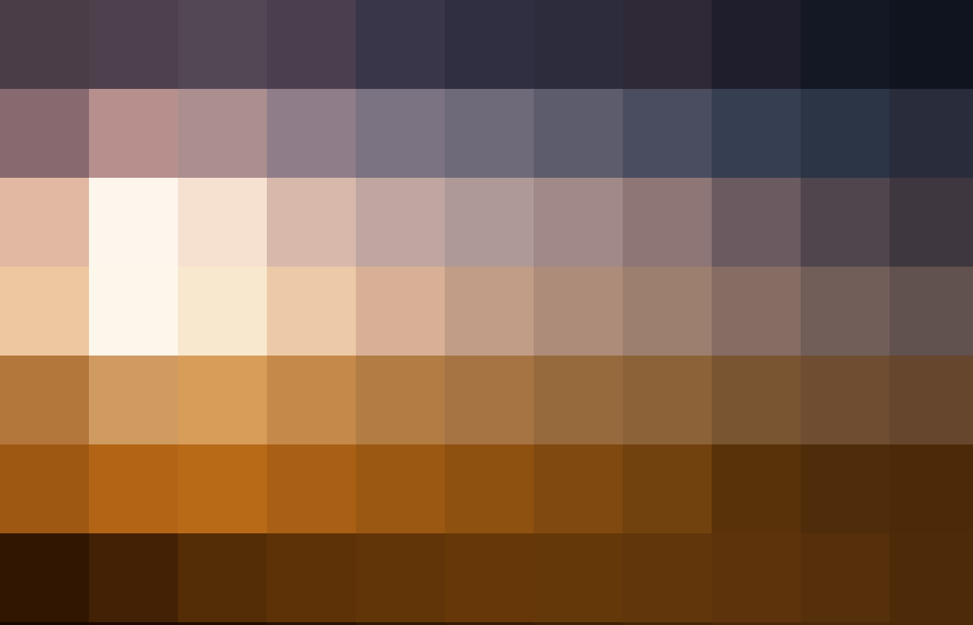 neutral color spectrum