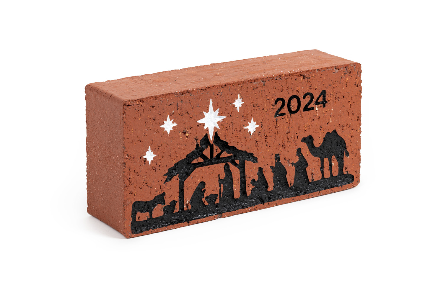 holiday engraved brick 2024 christmas