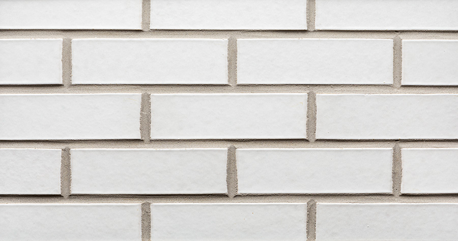 White Glazed Thin Brick
