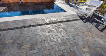 Home with Empire Blue Pavers