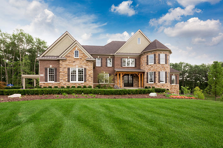 Brick Home with Battle Creek
