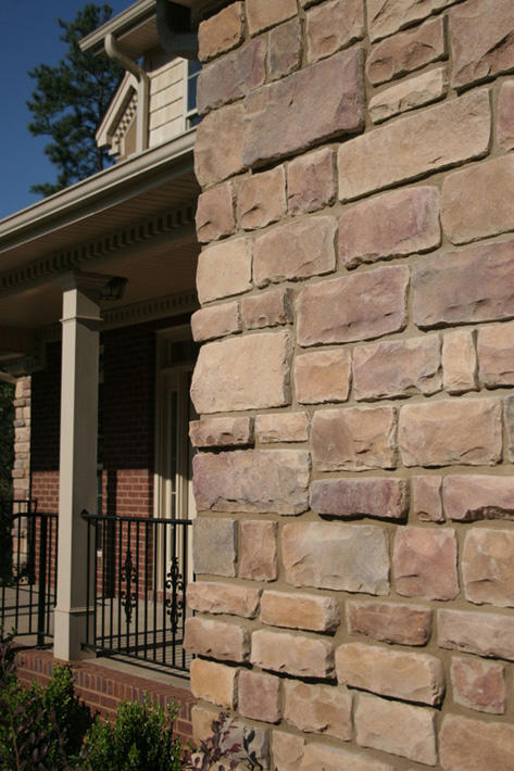 Stone Home with Allegheny Cut Cobble