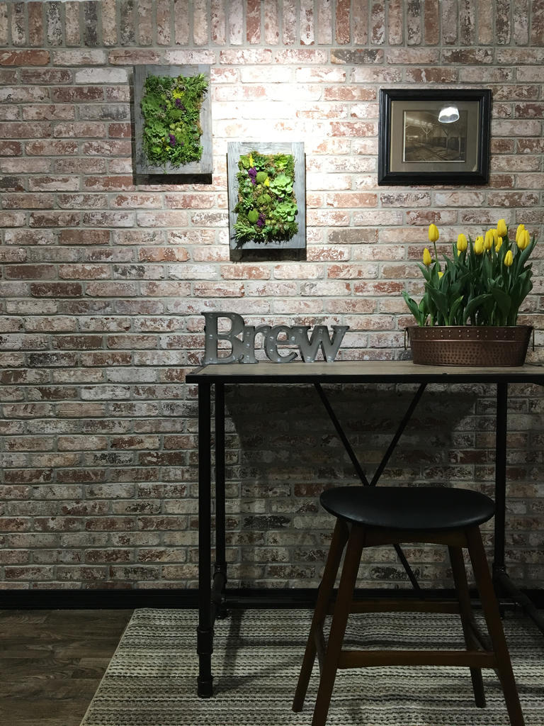 Accent Wall with Olde City Thin Brick